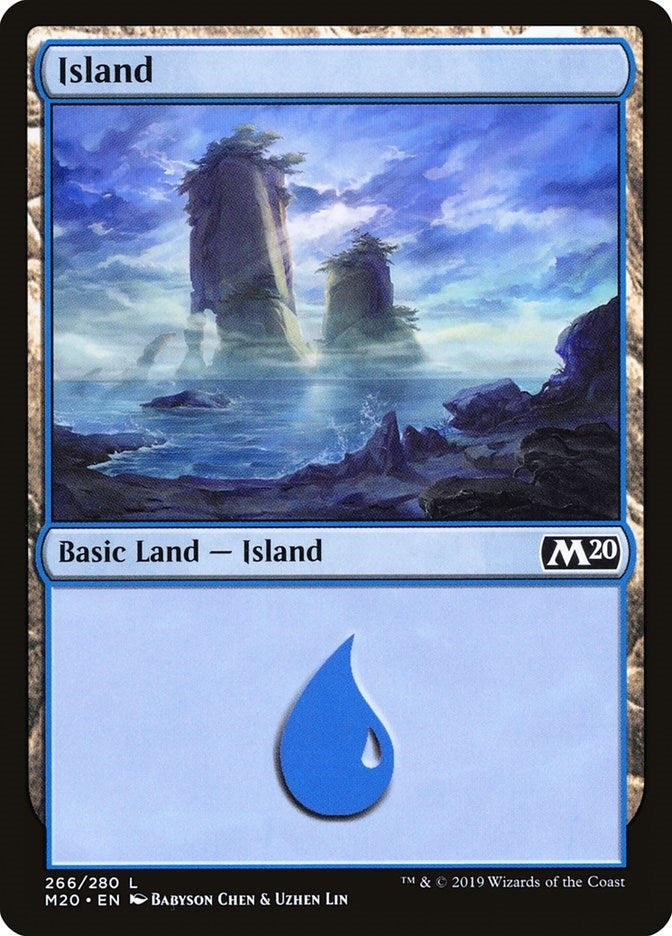 Island (266) (266) (Core Set 2020)