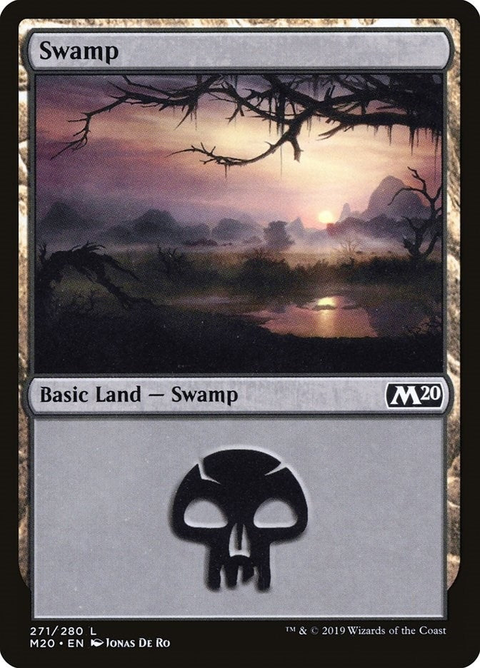 Swamp (271) (271) (Core Set 2020)