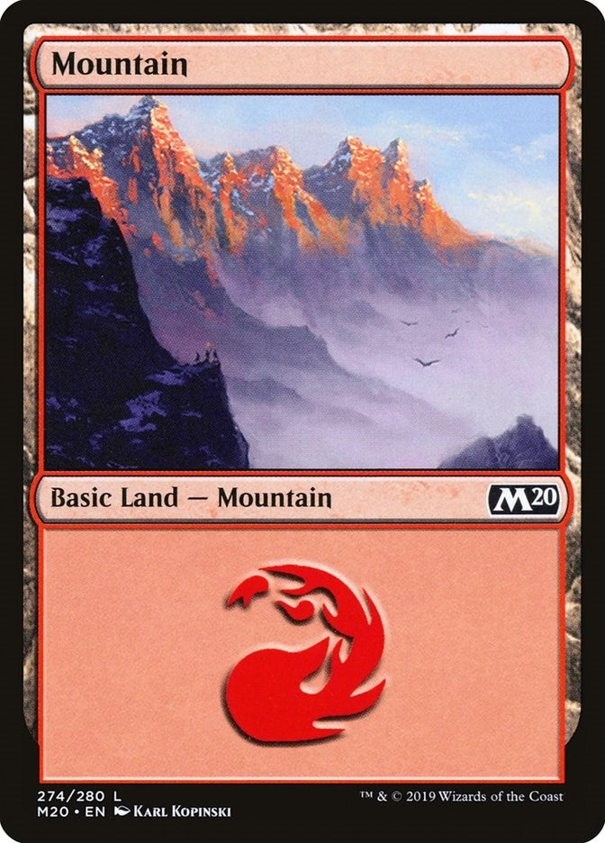 Mountain (274) (274) (Core Set 2020)
