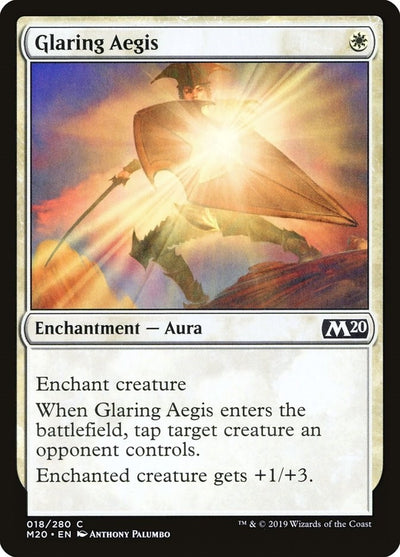 Glaring Aegis (18) (Core Set 2020)