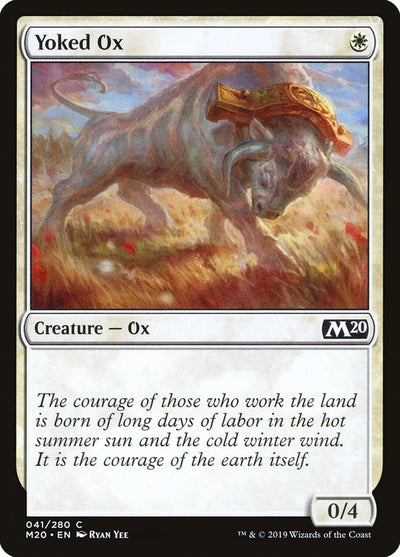 Yoked Ox (41) (Core Set 2020)