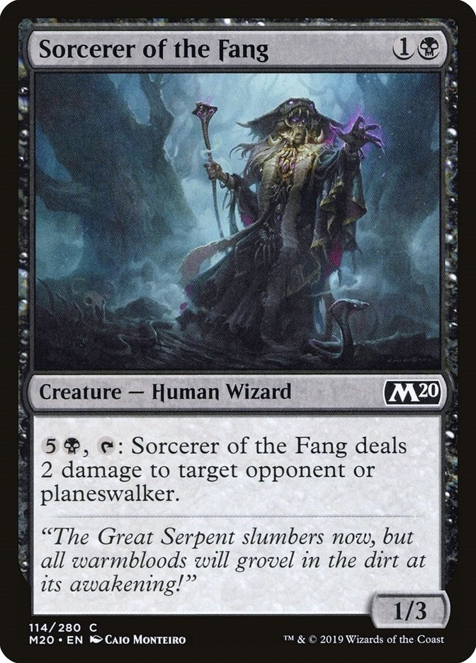 Sorcerer of the Fang (114) (Core Set 2020)