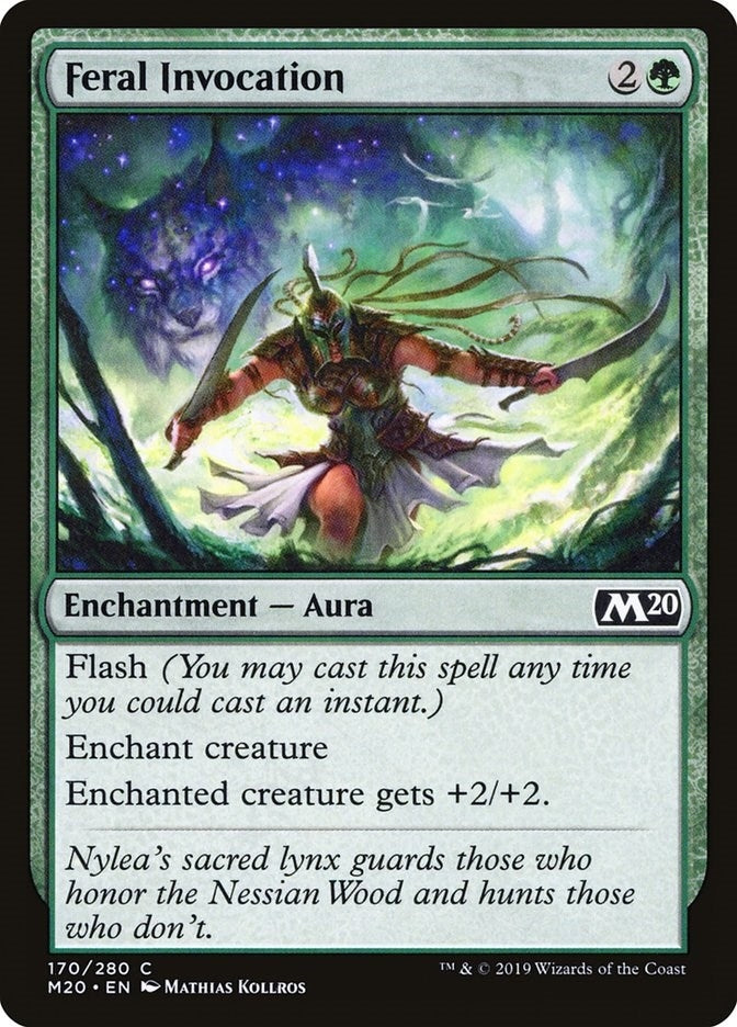 Feral Invocation (170) (Core Set 2020)