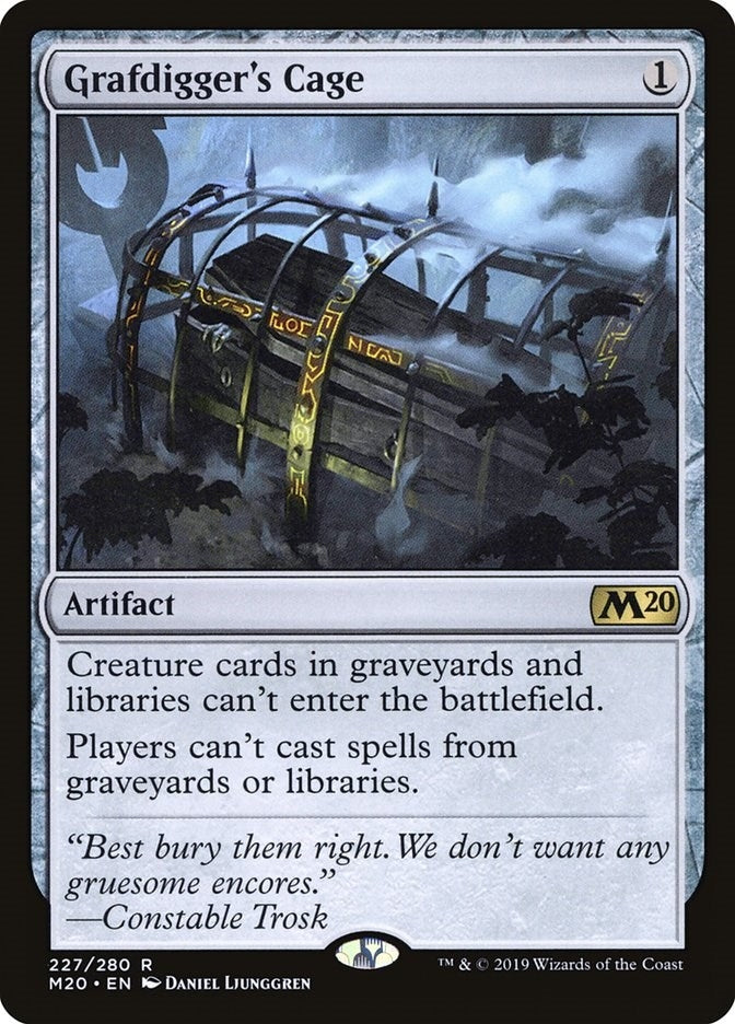 Grafdigger's Cage (227) (Core Set 2020)
