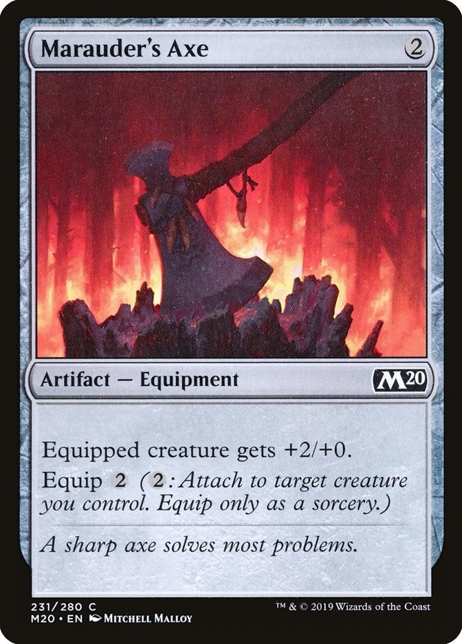 Marauder's Axe (231) (Core Set 2020)