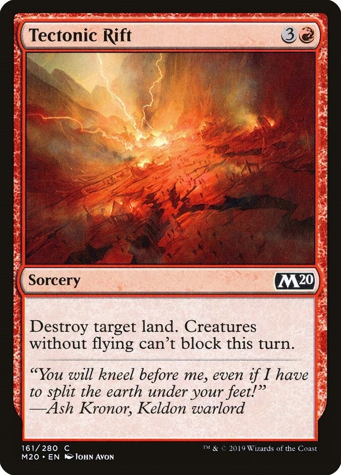 Tectonic Rift (161) (Core Set 2020)