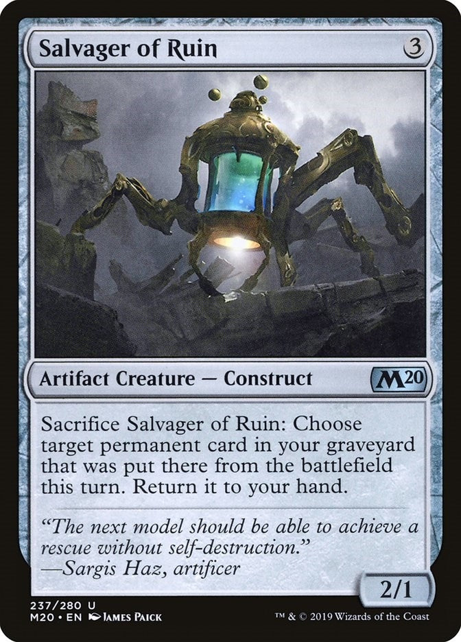 Salvager of Ruin (237) (Core Set 2020)