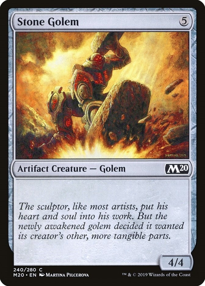 Stone Golem (240) (Core Set 2020)