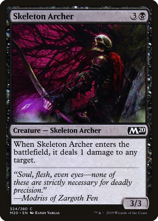 Skeleton Archer (324) (Core Set 2020)