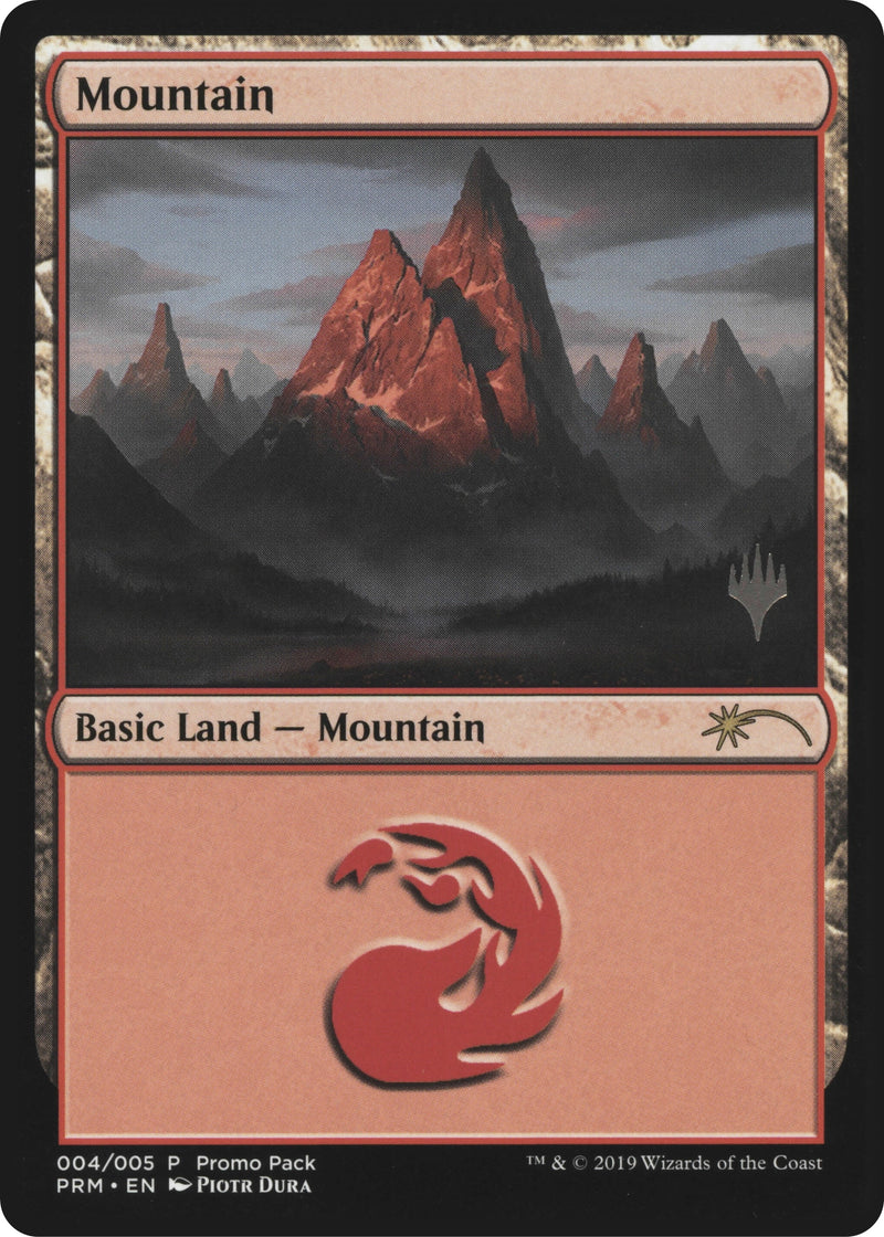 Mountain (4) (Promo Pack: Core Set 2020)