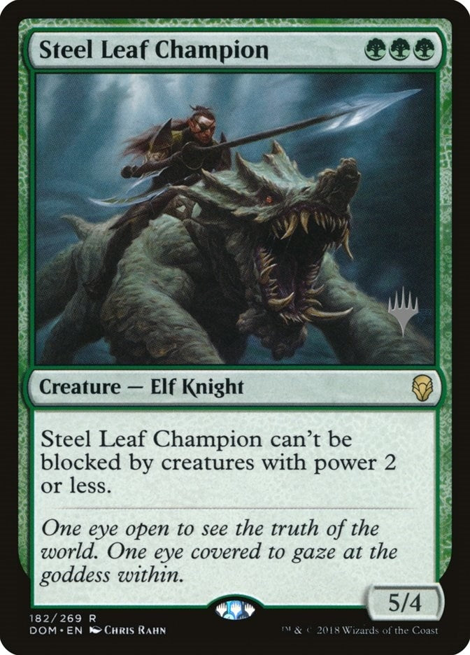 Steel Leaf Champion (182) (Promo Pack: Core Set 2020)