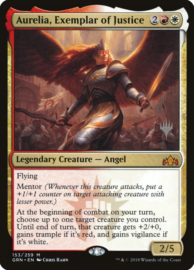 Aurelia, Exemplar of Justice (153) (Promo Pack: Core Set 2020)