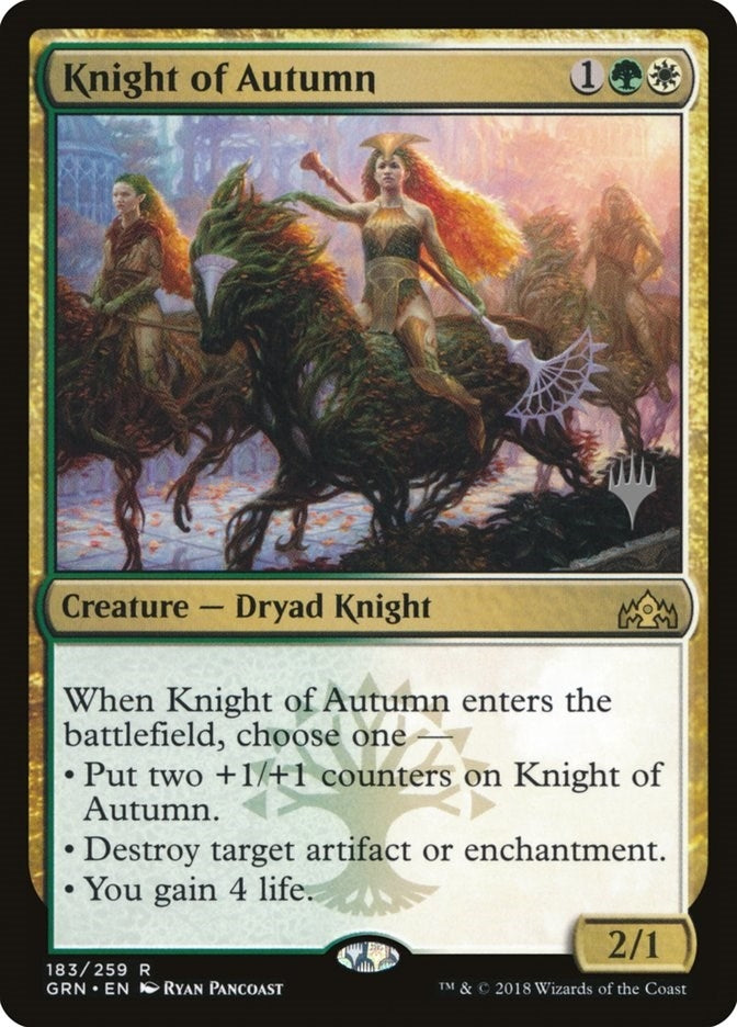 Knight of Autumn (183) (Promo Pack: Core Set 2020)