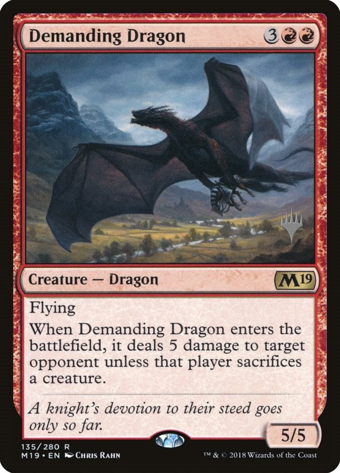 Demanding Dragon (135) (Promo Pack: Core Set 2020)