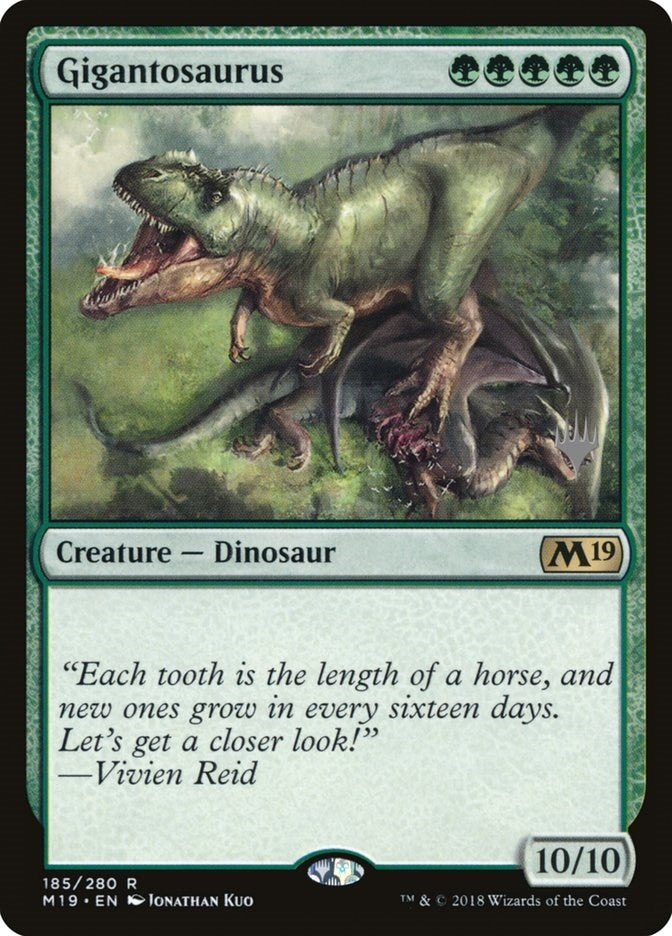 Gigantosaurus (185) (Promo Pack: Core Set 2020)