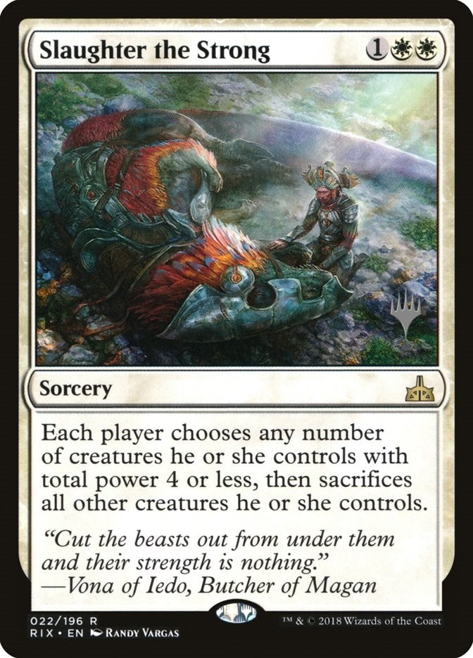 Slaughter the Strong (22) (Promo Pack: Core Set 2020)