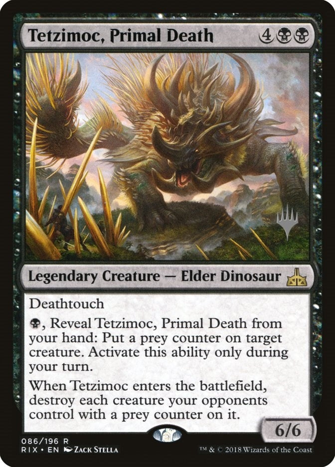 Tetzimoc, Primal Death (86) (Promo Pack: Core Set 2020)