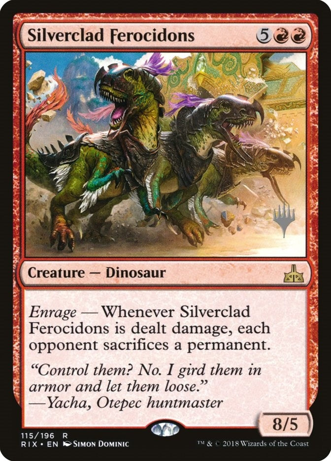 Silverclad Ferocidons (115) (Promo Pack: Core Set 2020)