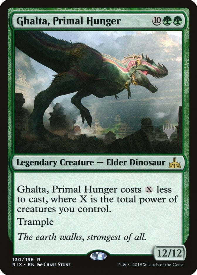 Ghalta, Primal Hunger (130) (Promo Pack: Core Set 2020)