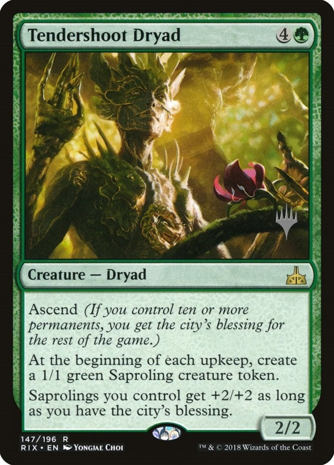Tendershoot Dryad (147) (Promo Pack: Core Set 2020)