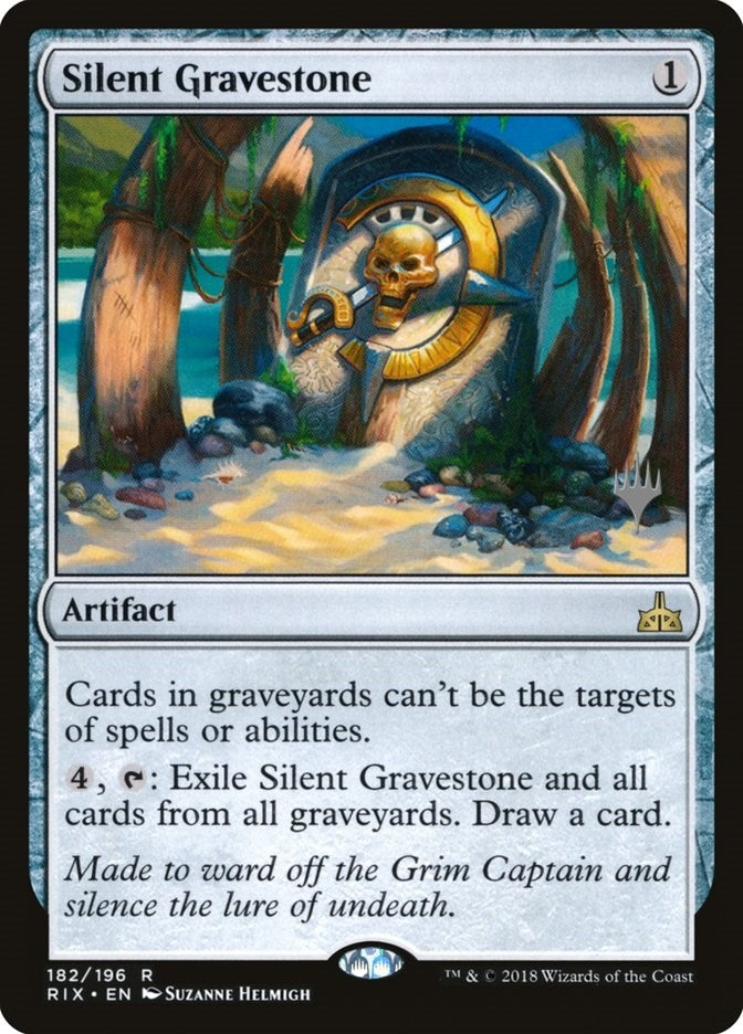 Silent Gravestone (182) (Promo Pack: Core Set 2020)