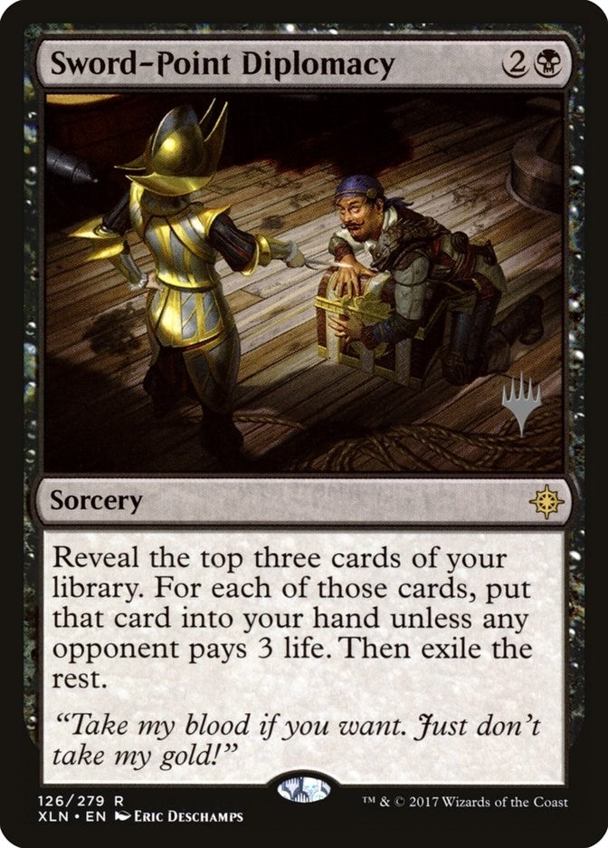 Sword-Point Diplomacy (126) (Promo Pack: Core Set 2020)