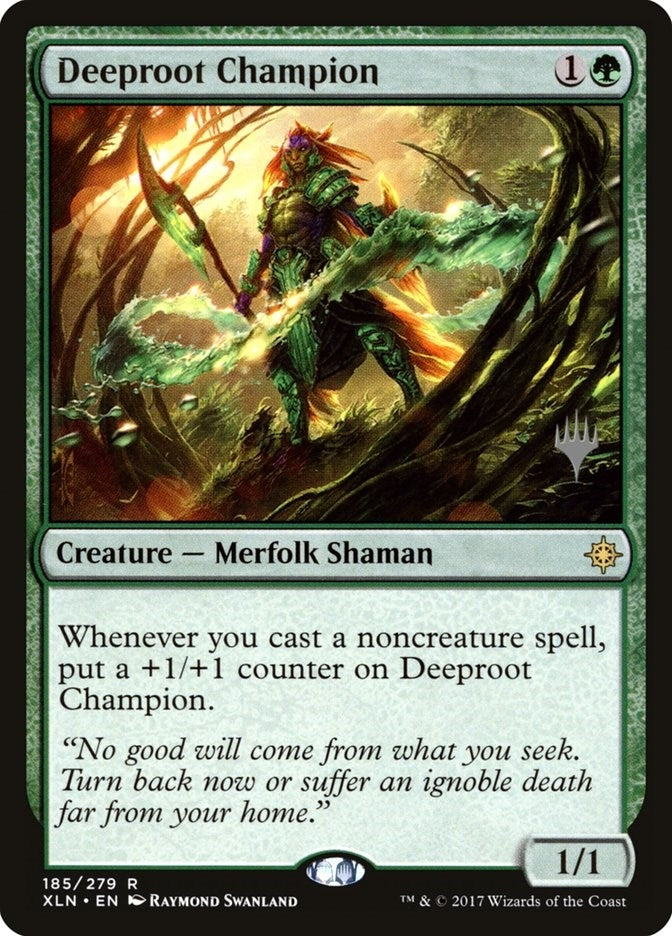 Deeproot Champion (185) (Promo Pack: Core Set 2020)
