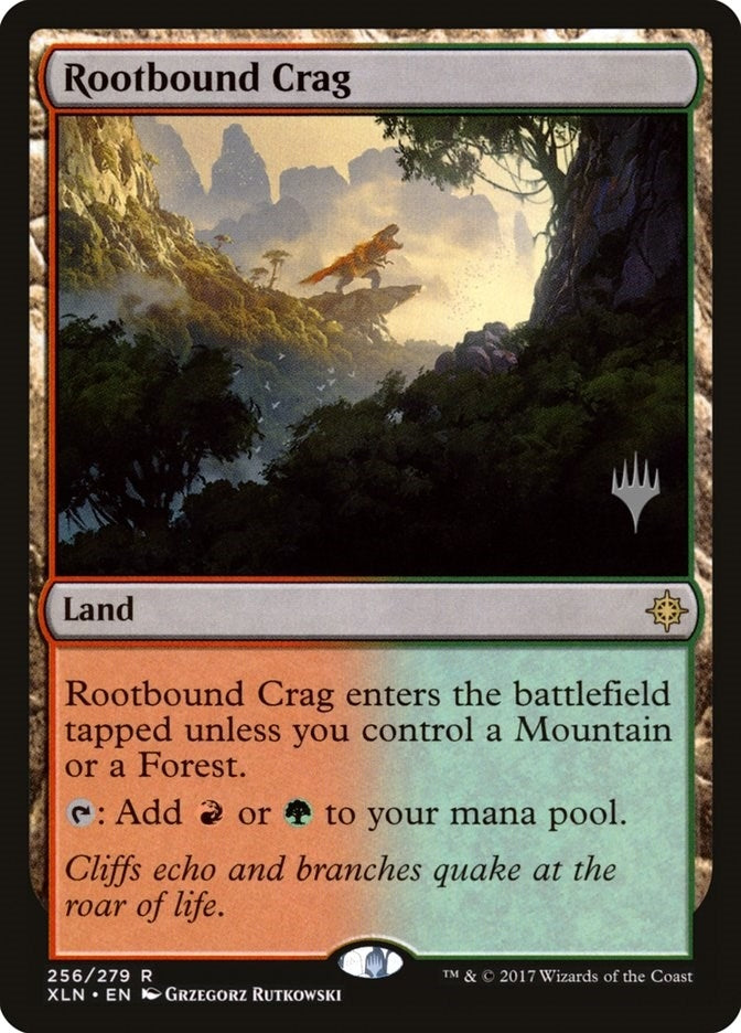 Rootbound Crag (256) (Promo Pack: Core Set 2020)