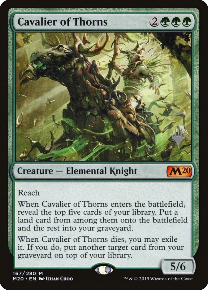 Cavalier of Thorns (167) (Promo Pack: Core Set 2020)
