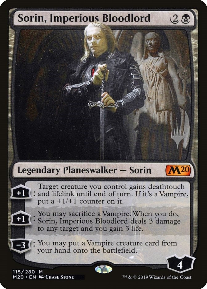 Sorin, Imperious Bloodlord (115) (Promo Pack: Core Set 2020)