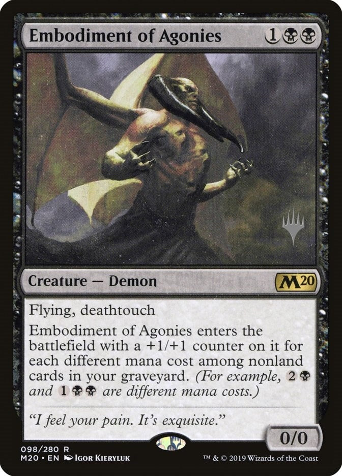 Embodiment of Agonies (98) (Promo Pack: Core Set 2020)