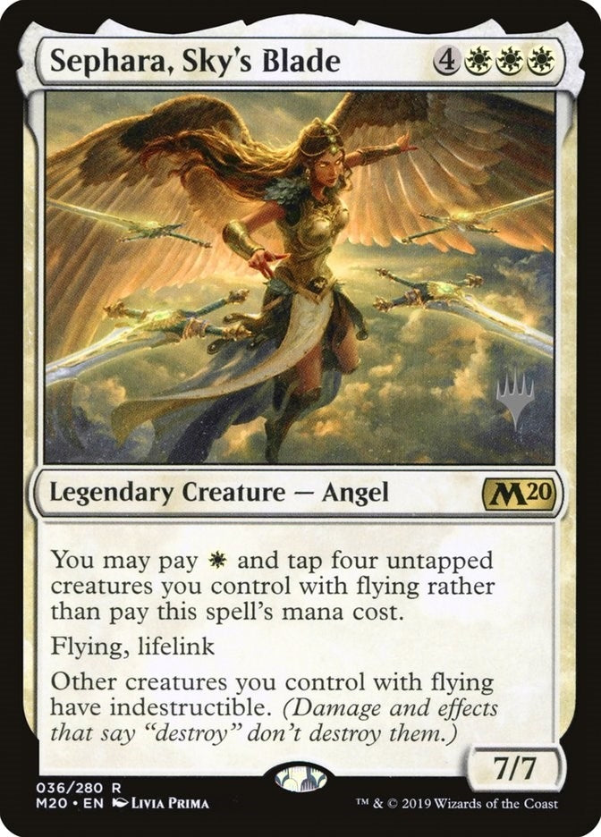 Sephara, Sky's Blade (36) (Promo Pack: Core Set 2020)