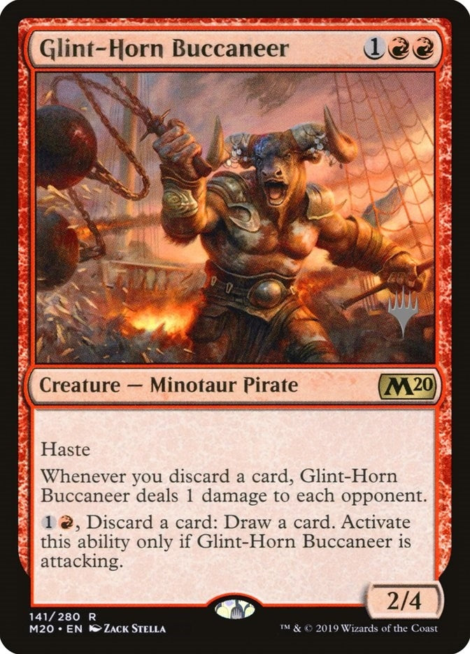 Glint-Horn Buccaneer (141) (Promo Pack: Core Set 2020)