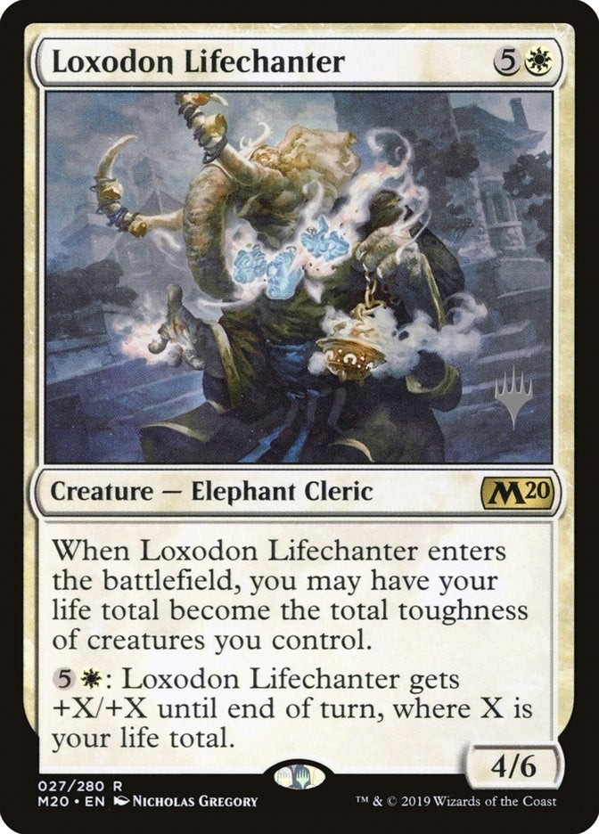 Loxodon Lifechanter (27) (Promo Pack: Core Set 2020)