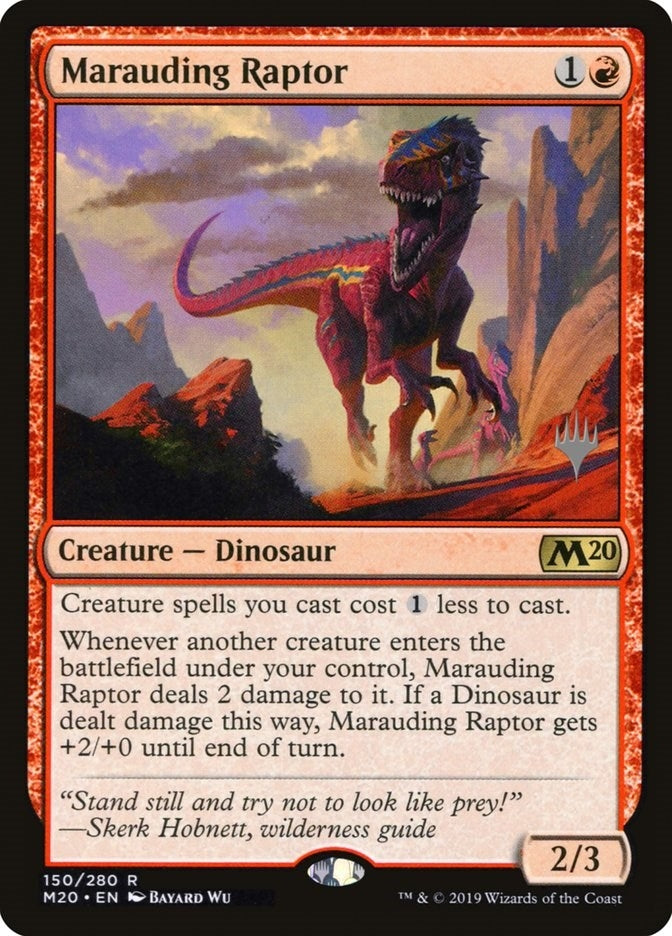 Marauding Raptor (150) (Promo Pack: Core Set 2020)