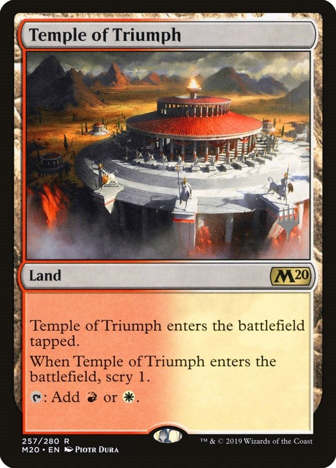 Temple of Triumph (257) (Promo Pack: Core Set 2020)