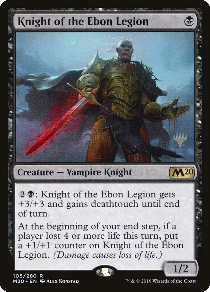 Knight of the Ebon Legion (105) (Promo Pack: Core Set 2020)