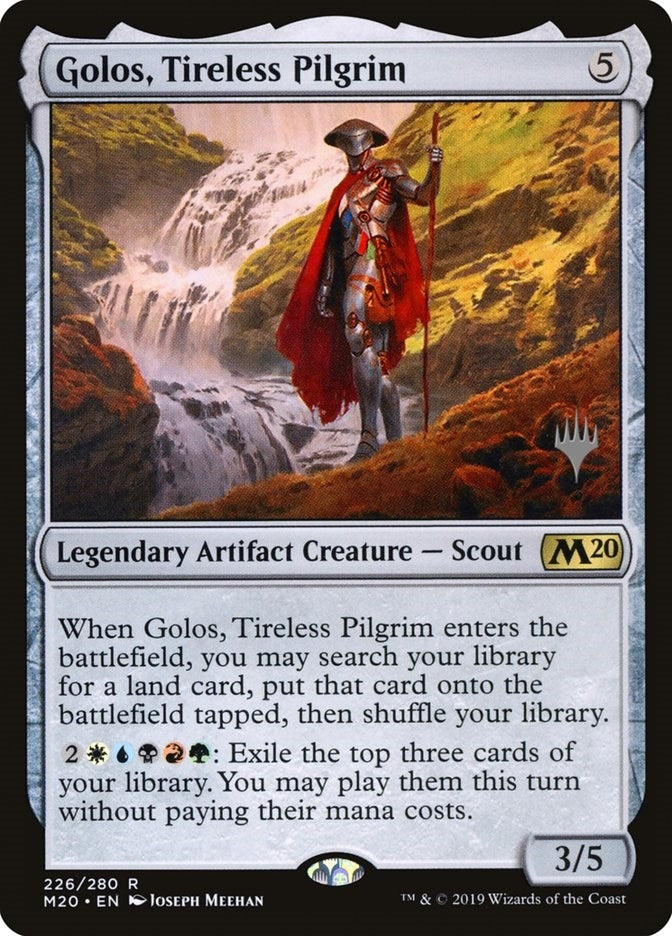 Golos, Tireless Pilgrim (226) (Promo Pack: Core Set 2020)