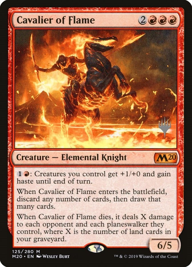 Cavalier of Flame (125) (Promo Pack: Core Set 2020)