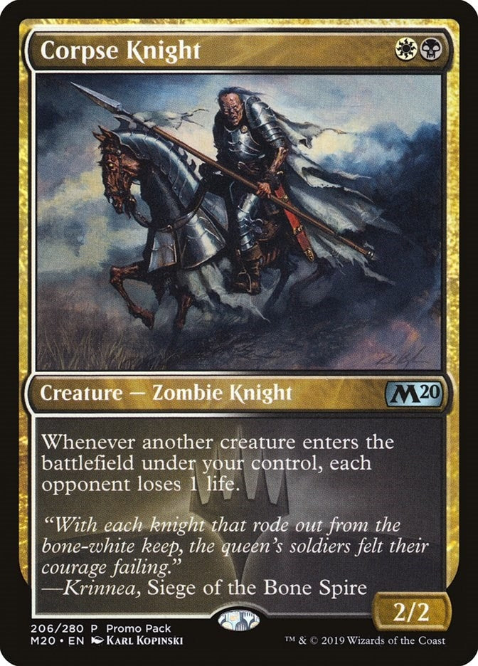 Corpse Knight (206) (Promo Pack: Core Set 2020)