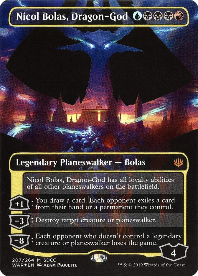 Nicol Bolas, Dragon-God (SDCC 2019 Exclusive) (207) (Media Promos)