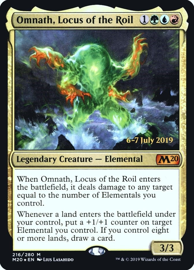 Omnath, Locus of the Roil (216) (Prerelease Cards)