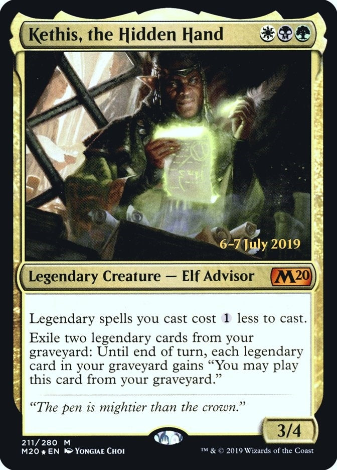 Kethis, the Hidden Hand (211) (Prerelease Cards)