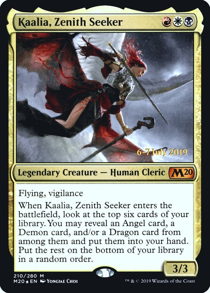 Kaalia, Zenith Seeker (210) (Prerelease Cards)