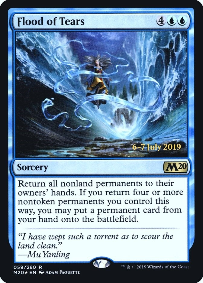 Flood of Tears (59) (Prerelease Cards)