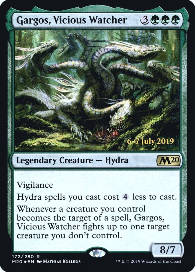 Gargos, Vicious Watcher (172) (Prerelease Cards)