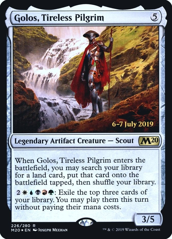 Golos, Tireless Pilgrim (226) (Prerelease Cards)