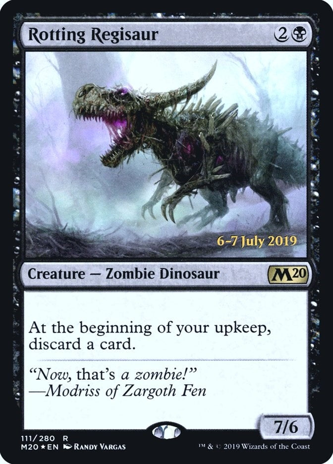 Rotting Regisaur (111) (Prerelease Cards)