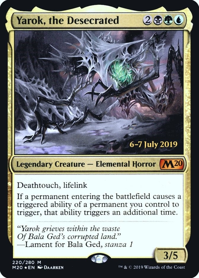 Image for Yarok, the Desecrated (220) - Magic: The Gathering