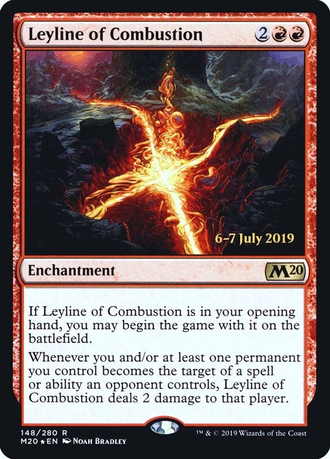 Leyline of Combustion (148) (Prerelease Cards)